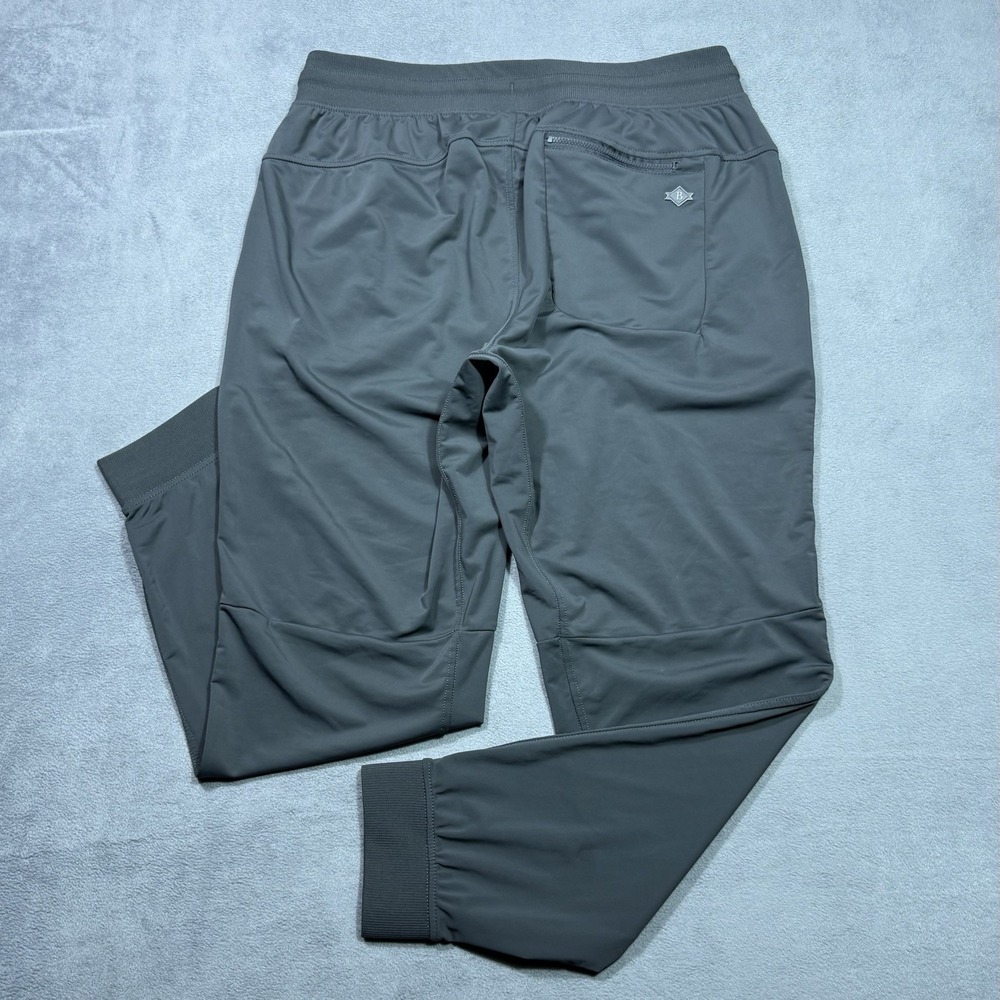 Burlebo Pants Mens M Performance Jogger Stretch Tapered Athletic Athleisure Golf - Picture 3 of 8